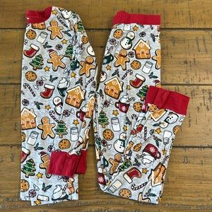 Little Sleepies: Holiday Treats. Size 7/8. Long Sleeve. 2 Piece Pants Set.